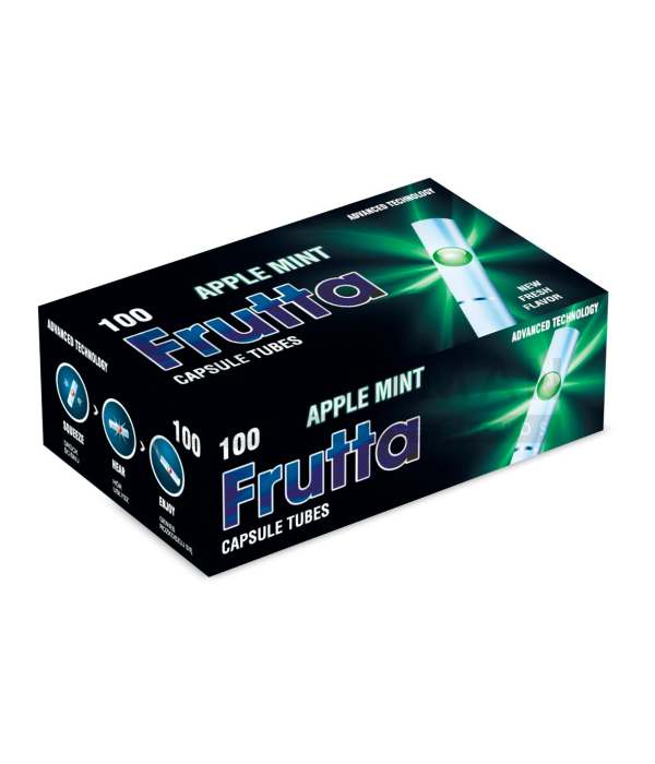 Tubos FRUTTA Manzana-Menta 100