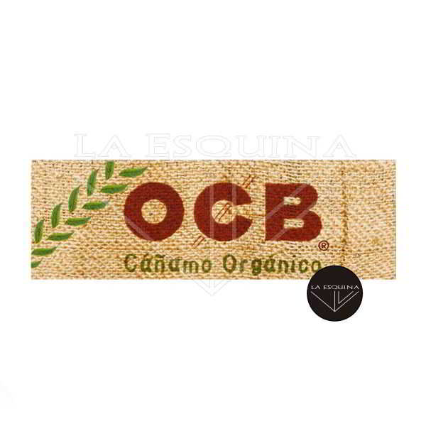 Papel de fumar OCB Organico de 78 mm,papel organico natural,cada librtito contiene 50 papelitos