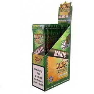 Caja de 25 paquetes Juicy hemp wraps Manic