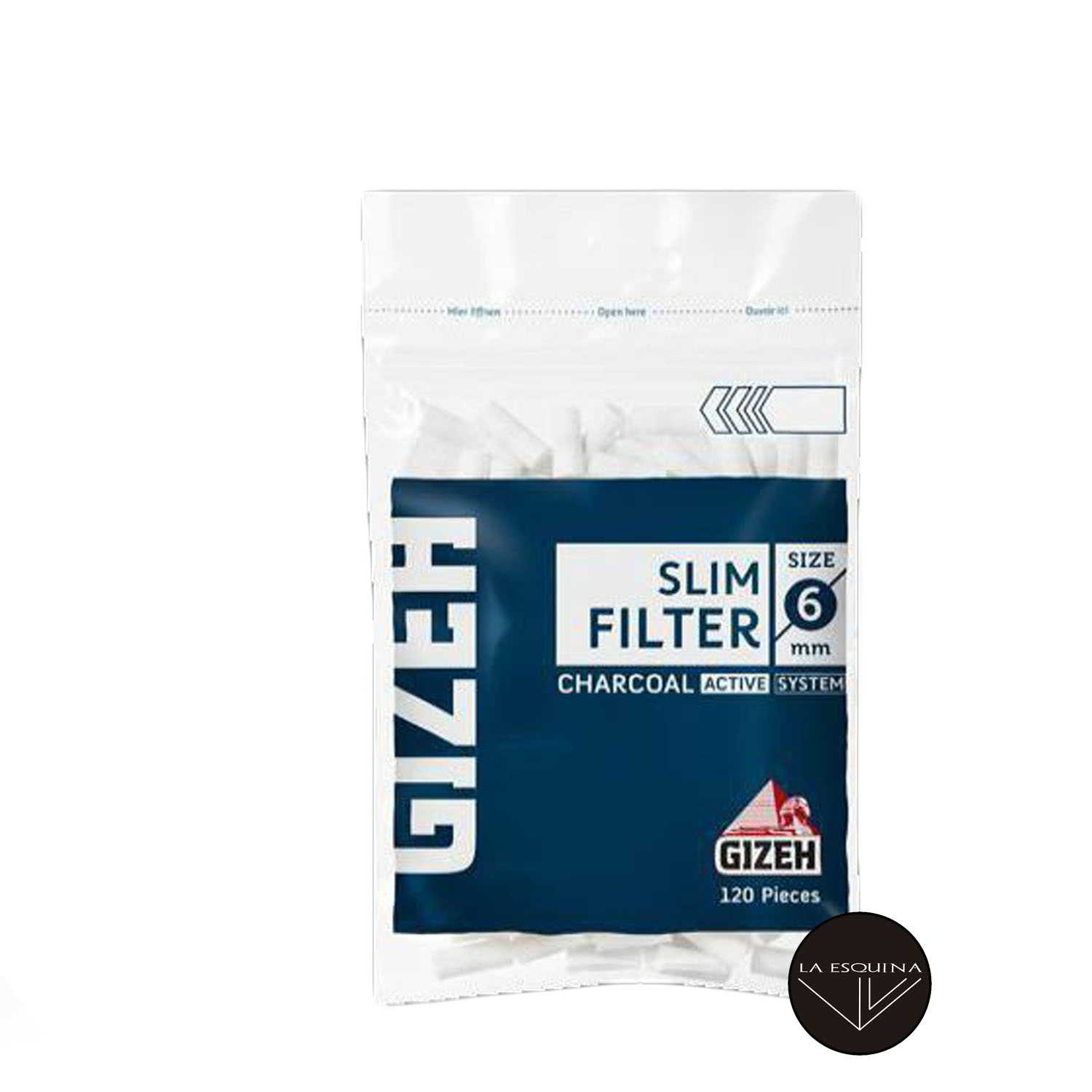 Filtros GIZEH Carbon 6 mm