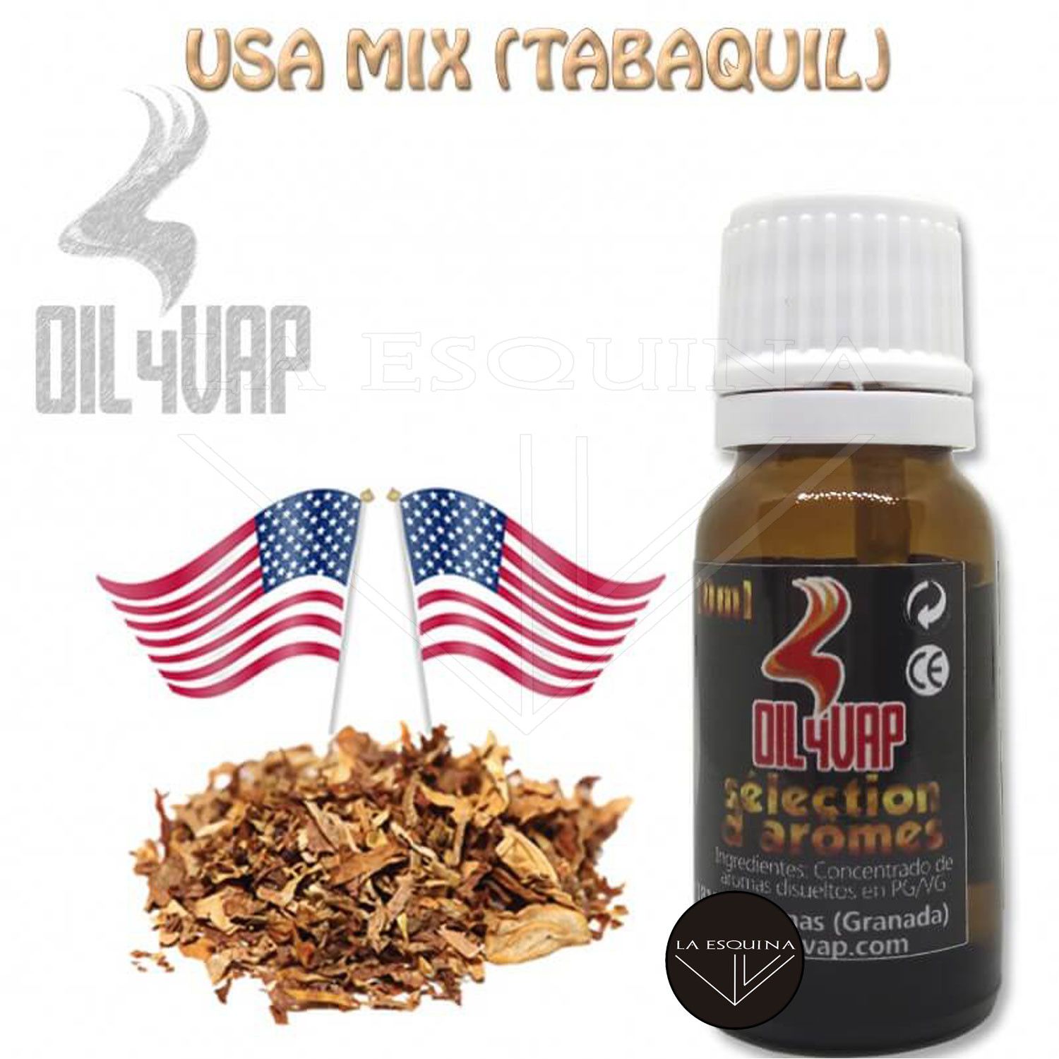 Aroma OIL4VAP Tabaco Rubio USA Mix 10ml