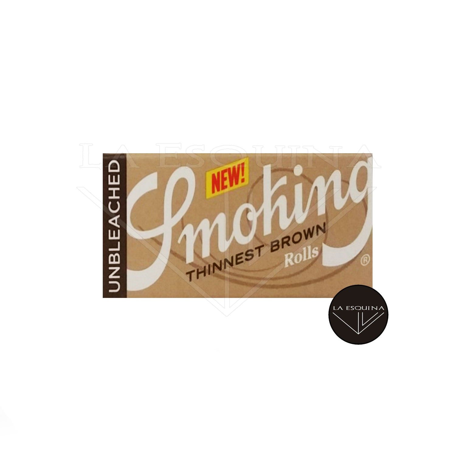 Papel SMOKING Thinnest Brown Rollo