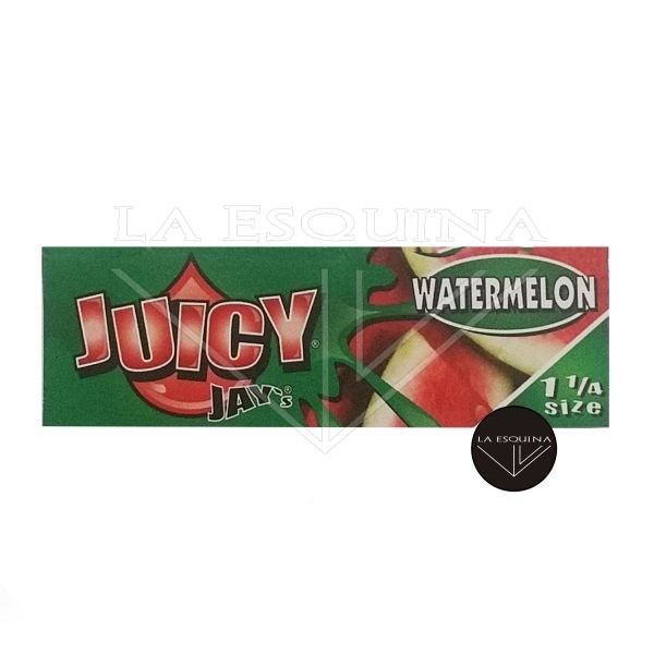Papel Juicy Jay King Size 78mm flavour Watermelon ,papel de liar de 78 mm sabor Sandia