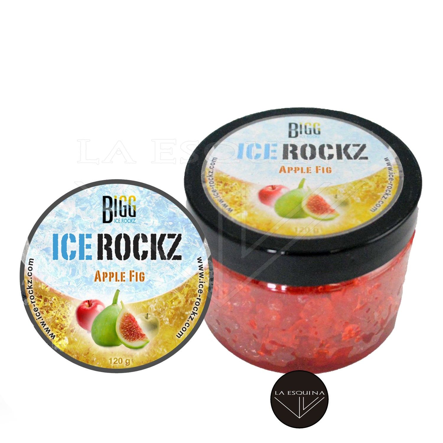 Gel Rock de Cachimba BIGG ICE ROCKZ – 120 g. – Apple Fig