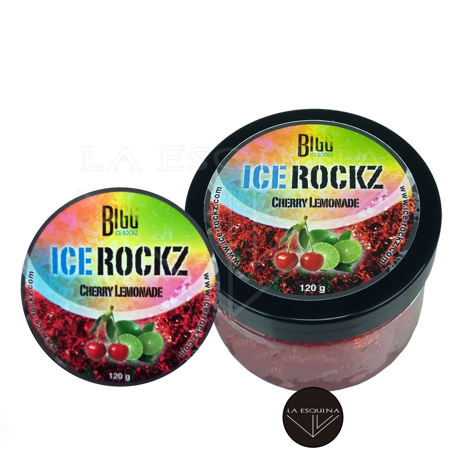 Gel Rock de Cachimba BIGG ICE ROCKZ – 120 g. – Cherry Lemonade