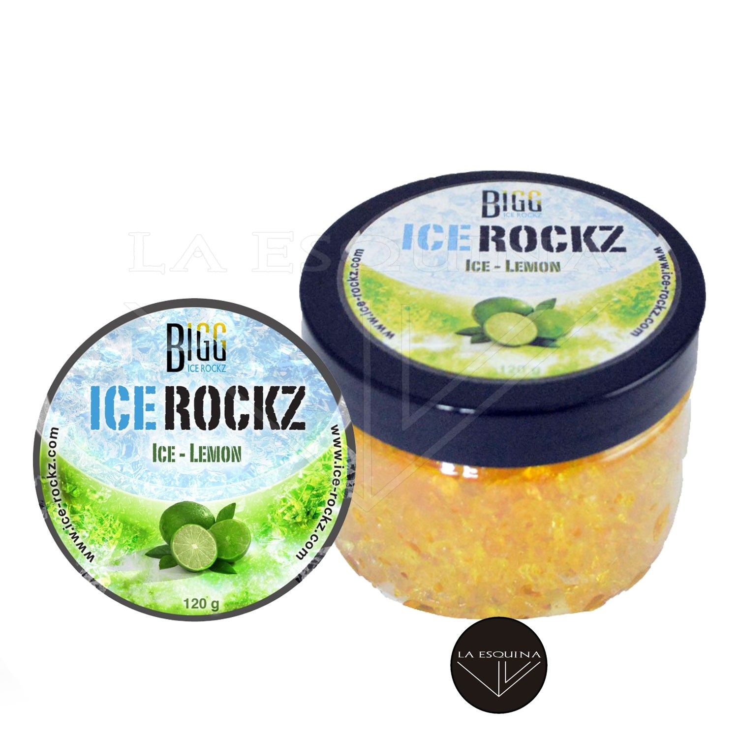 Gel Rock de Cachimba BIGG ICE ROCKZ – 120 g. – Ice-Lemon