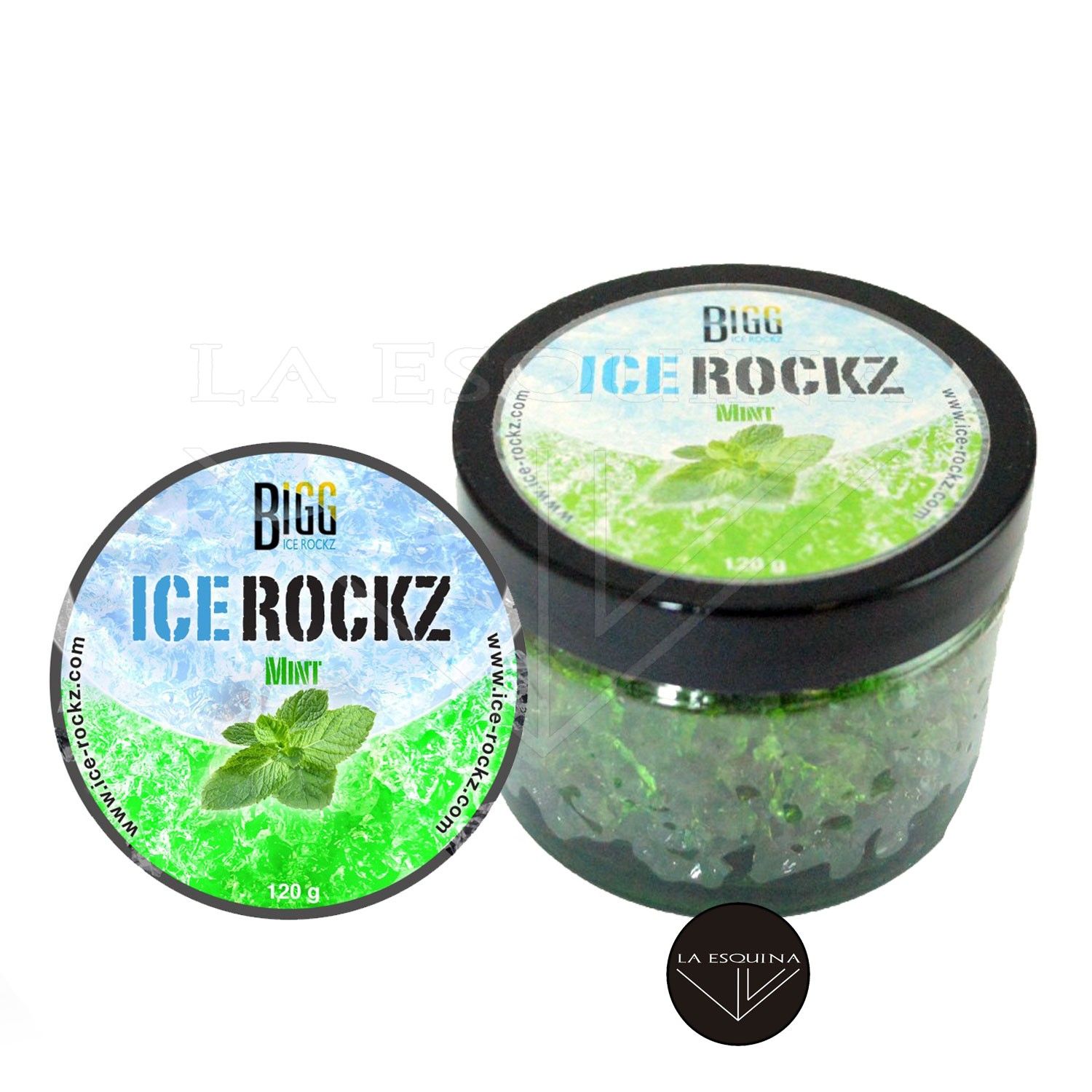 Gel Rock de Cachimba BIGG ICE ROCKZ – 120 g. – Mint