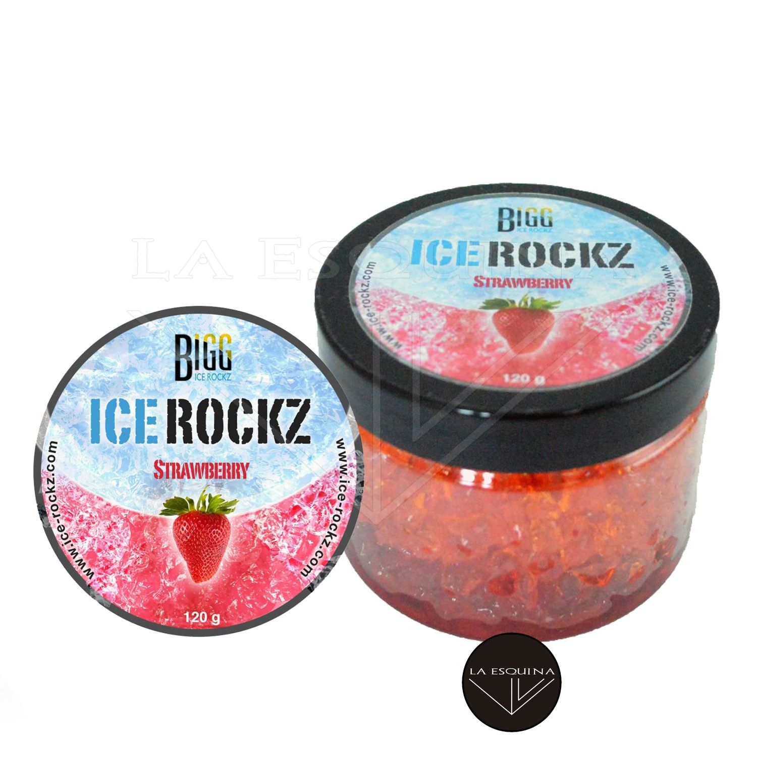 Gel Rock de Cachimba BIGG ICE ROCKZ – 120 g. – Strawberry