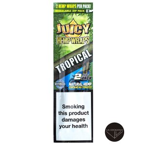 Papel JUICY HEMP WRAPS Tropical sabor frutas tropicales