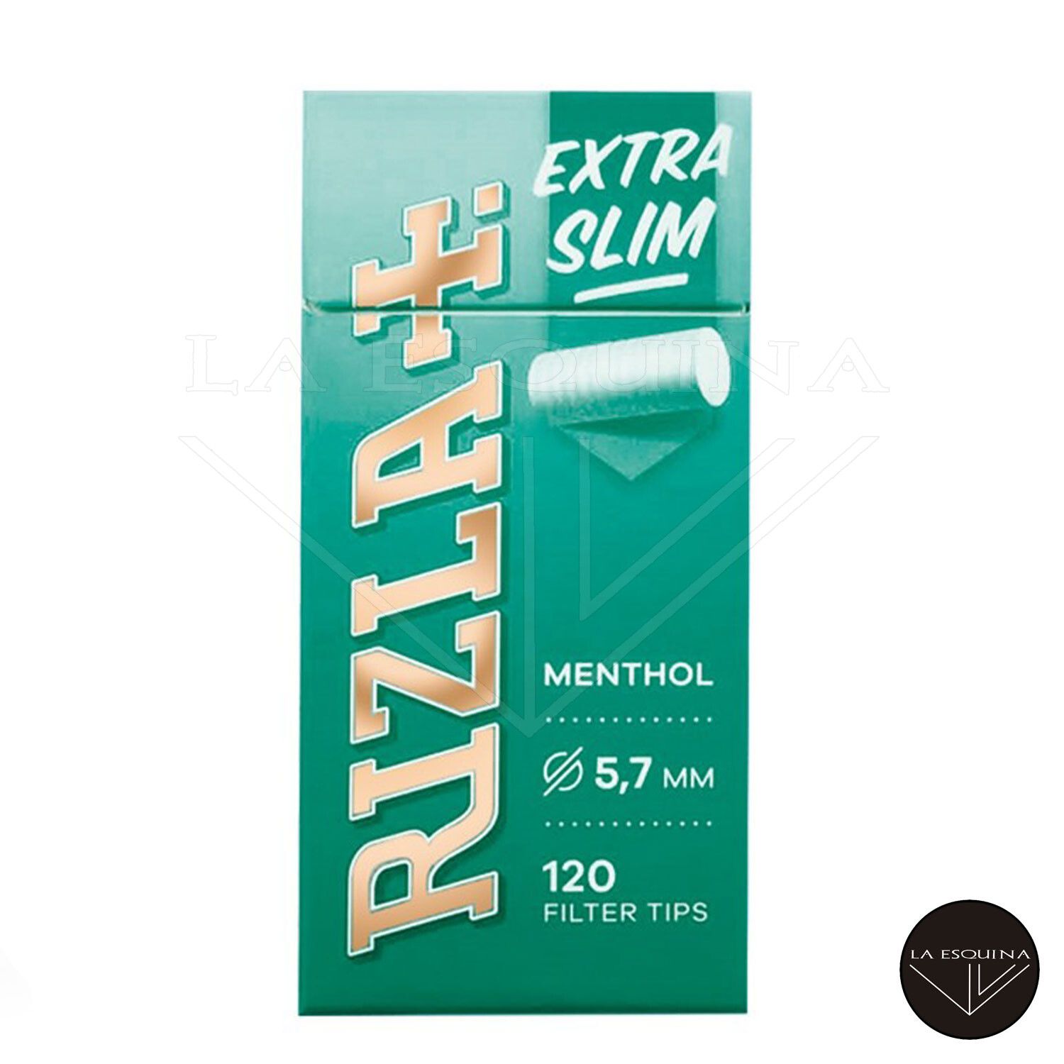 Filtros RIZLA Extra Slim Mentol 5.7 mm