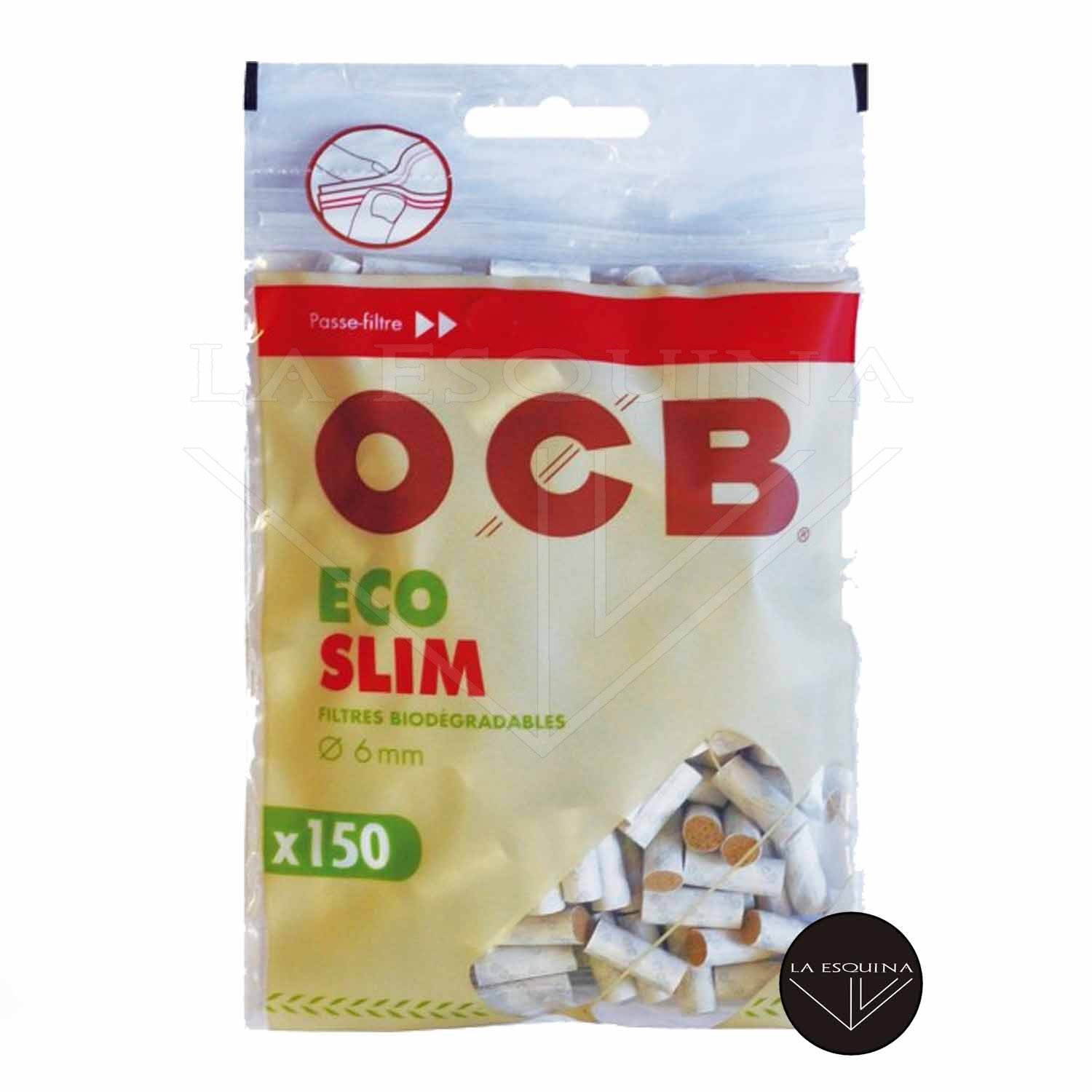 Filtros OCB Organic Slim 6 mm