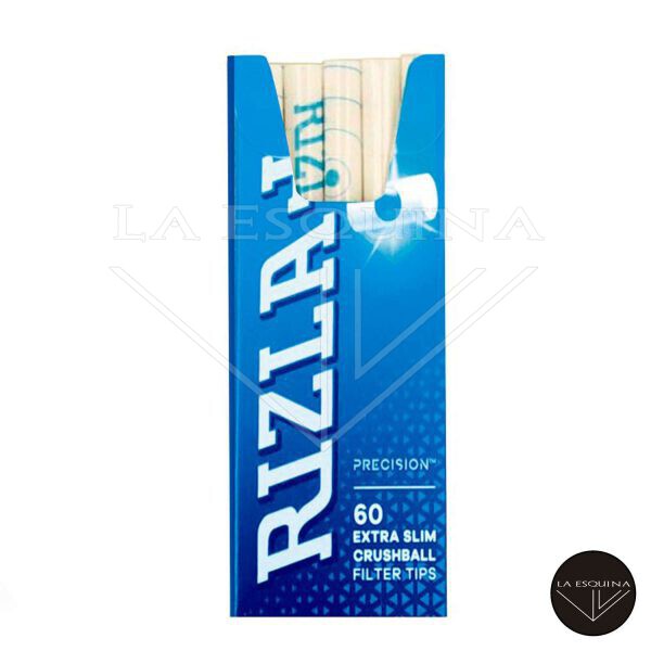 Filtros Rizla Polar Blast Poppatips 5.7mm,filtros con bola de mentol en su interior