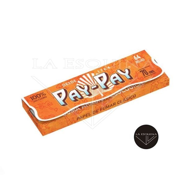 Papel De Liar PAY-PAY Orange 70mm