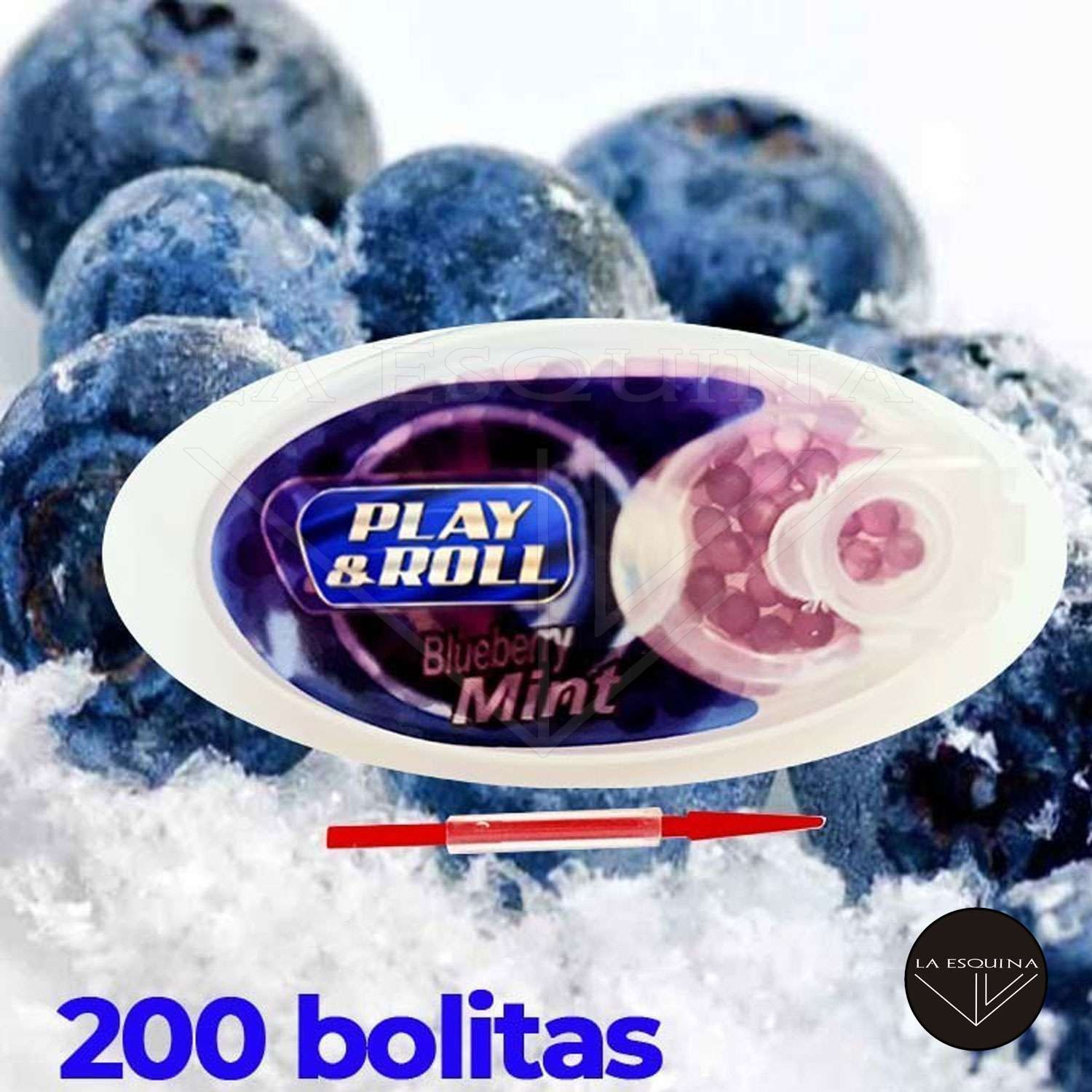 Cápsulas PLAY&ROLL Blueberry Mint