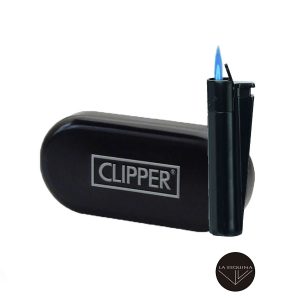 Encendedor Recargable CLIPPER Jet Flame Black