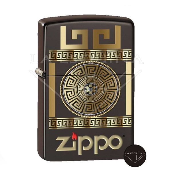 ZIPPO Greek Key Design