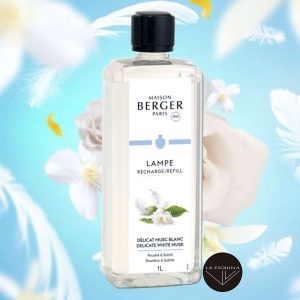 Parfum de Maison LAMPE BERGER Délicat Musc Blanc 1L