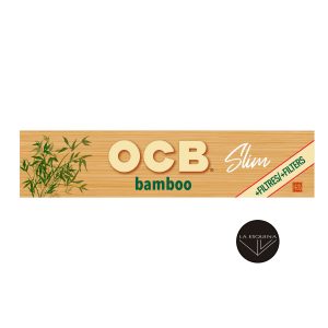 Papel OCB Slim Bamboo Largo 110 mm + Tips