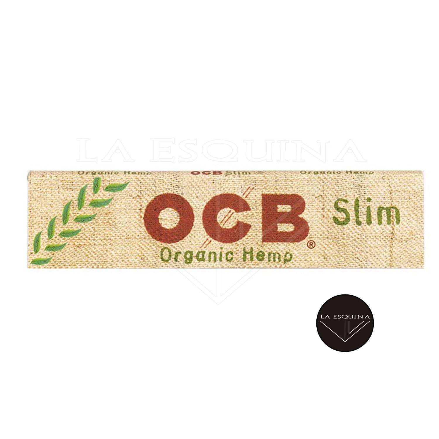 Papel OCB Slim Organico Largo 110 mm