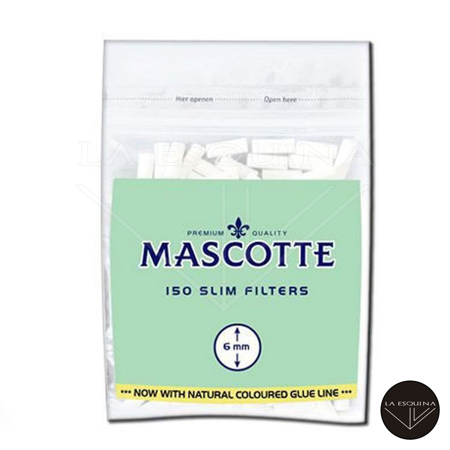 Filtros MASCOTTE  Slim Original  6 mm