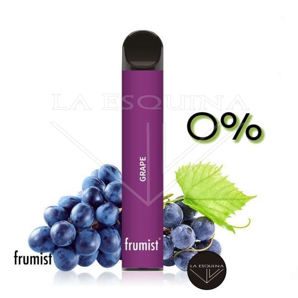 Pod Desechable FRUMIST Grape Sin Nicotina