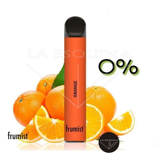 Pod Desechable FRUMIST Orange Sin Nicotina