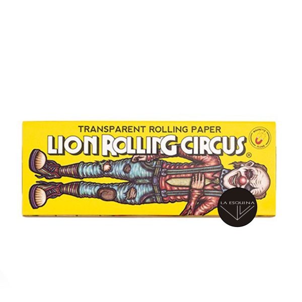 Papel Lion Rolling Circus Celulosa Largo 110 mm