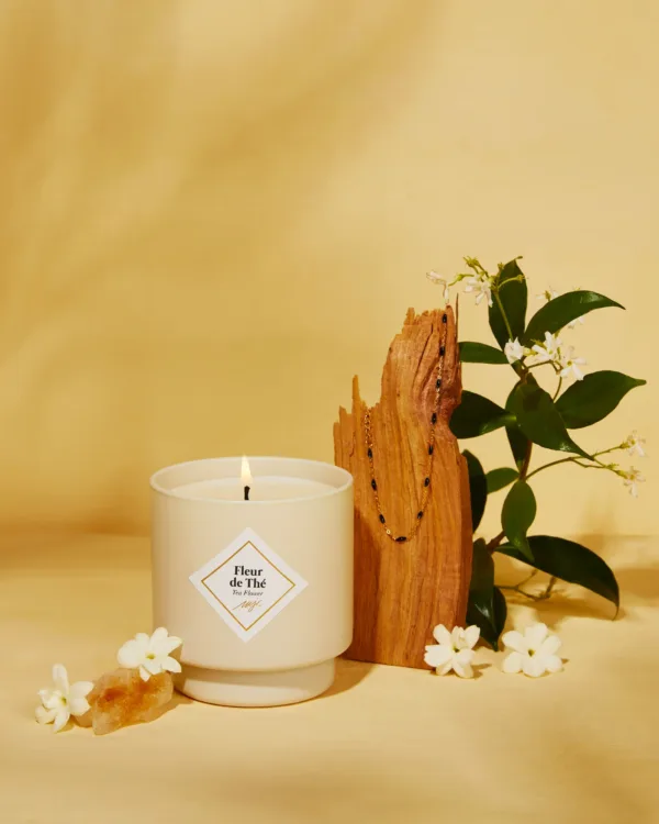 VELA Con Joya a Elegir MY JOLIE CANDLE Fleur de Thé