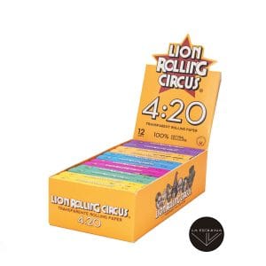 Caja de Papel Lion Rolling Circus Celulosa 4:20 78 mm