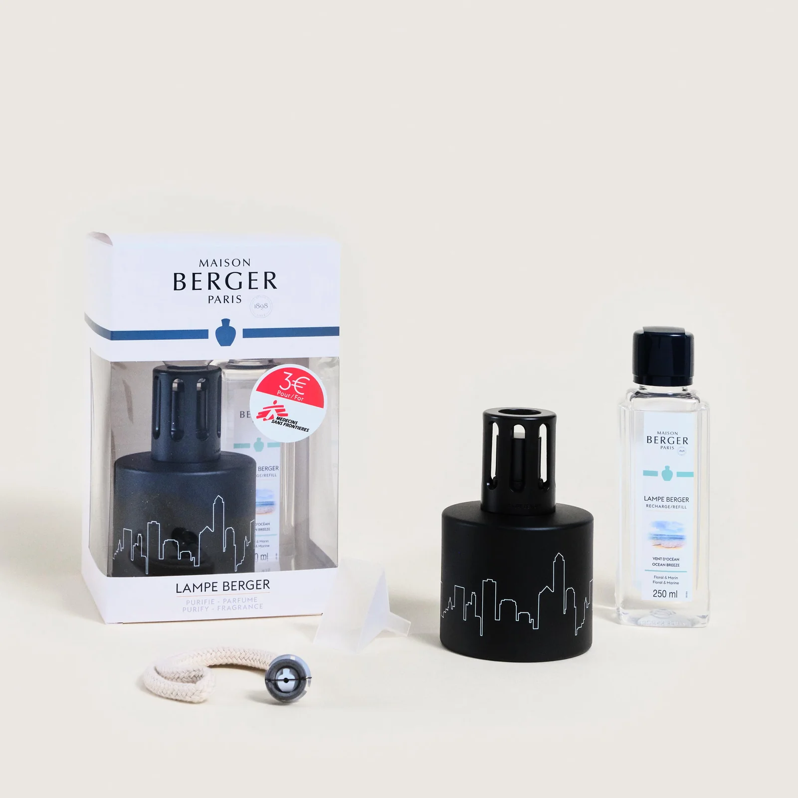 Estuche Lampara Berger Pure MSF