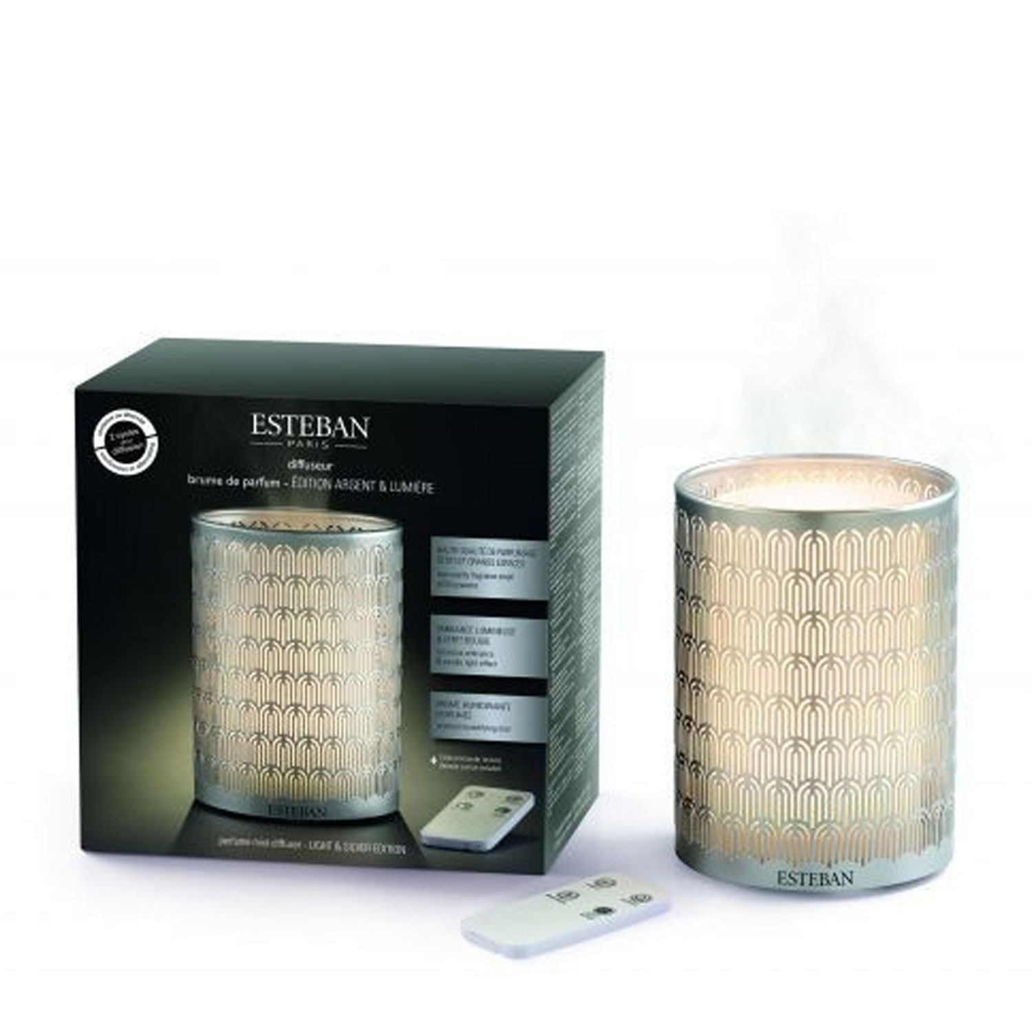 Difusor ESTEBAN PARIS Brume de Parfum-Argent & Lumiere