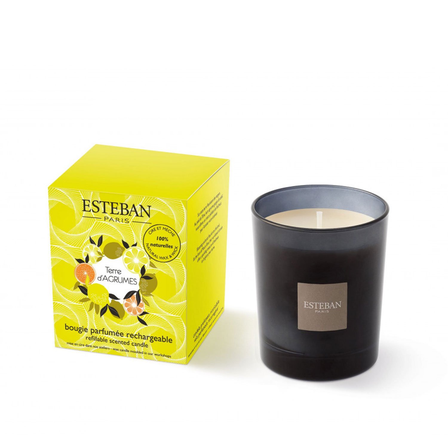 Vela Perfumada ESTEBAN PARIS Terre d'agrumes 180g