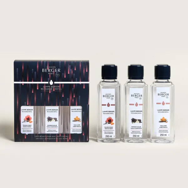 Parfum de Maison LAMPE BERGER Trio Pack Variation 250ml