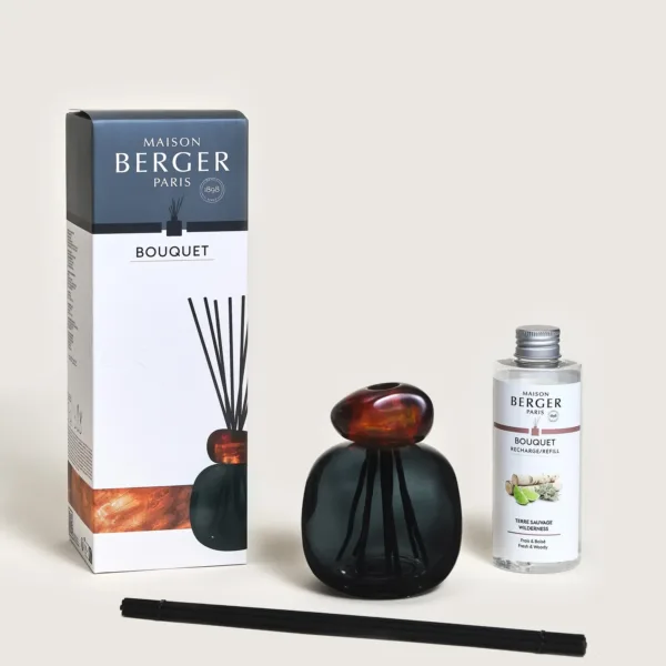 Mikado Perfumado LAMPE BERGER Minéral Noir 125ml