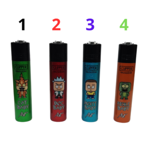 Encendedor Recargable CLIPPER Art Morties Baby