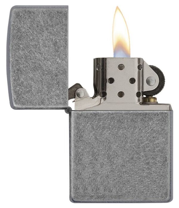 Zippo Classic Antique Silver Plate