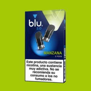 Recambios Blu 2.0 Manzana 18mg/ml 2 Pods Hasta 2600 Caladas