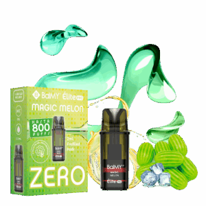 Recarga Para Pod Desechable BALMY Elite Pro Magic Melon Sin nicotina