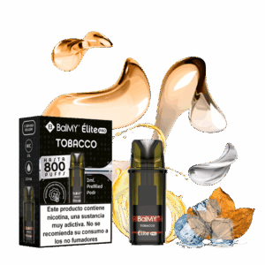 Recarga Para Pod Desechable BALMY Elite Pro Tobacco