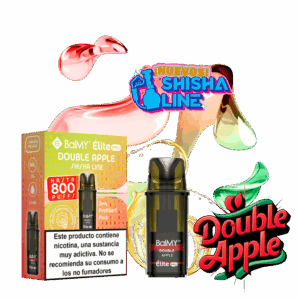 recarga pod, BALMY Elite Pro, Double Apple, cápsula individual, vapeo