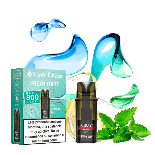 Recarga Para Pod Desechable BALMY Elite Pro Fresh Mint