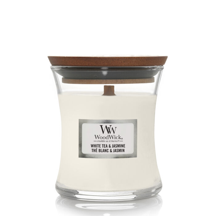 Vela Medium Core White Tea & Jasmine WoodWick 275 gr