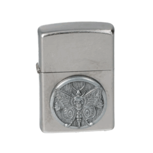 Encendedor Zippo Moth Emblem | Bajo Relieve de “Mariposa de la Muerte”