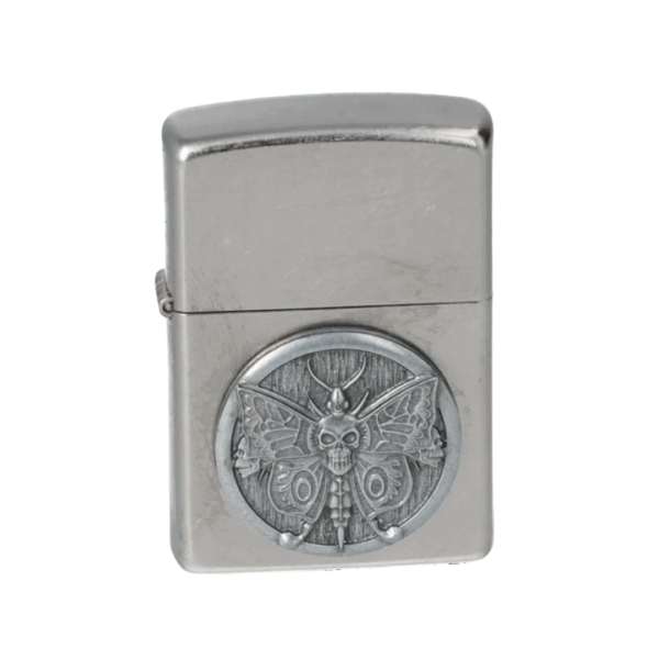 Encendedor Zippo Moth Emblem | Bajo Relieve de “Mariposa de la Muerte”