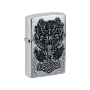 Encendedor Zippo 49777 Viking Design | Diseño Vikingo Grabado en Acero