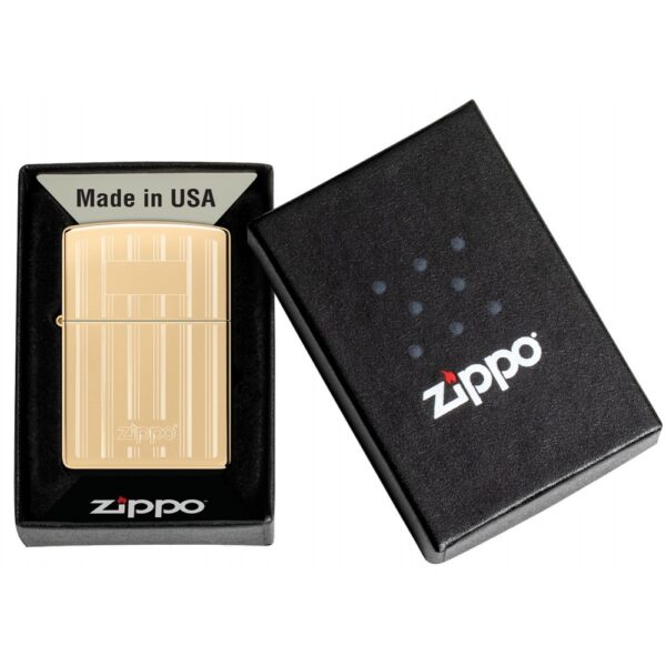 Encendedor Zippo 254 Desing Gold