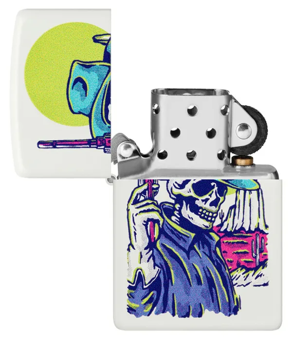Encendedor Zippo Wild West Skeleton | Mate Blanco