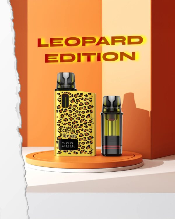 Pod Desechable BALMY Elite Pro Animal Style Leopard Edition | Dispositivo Sin Cápsula