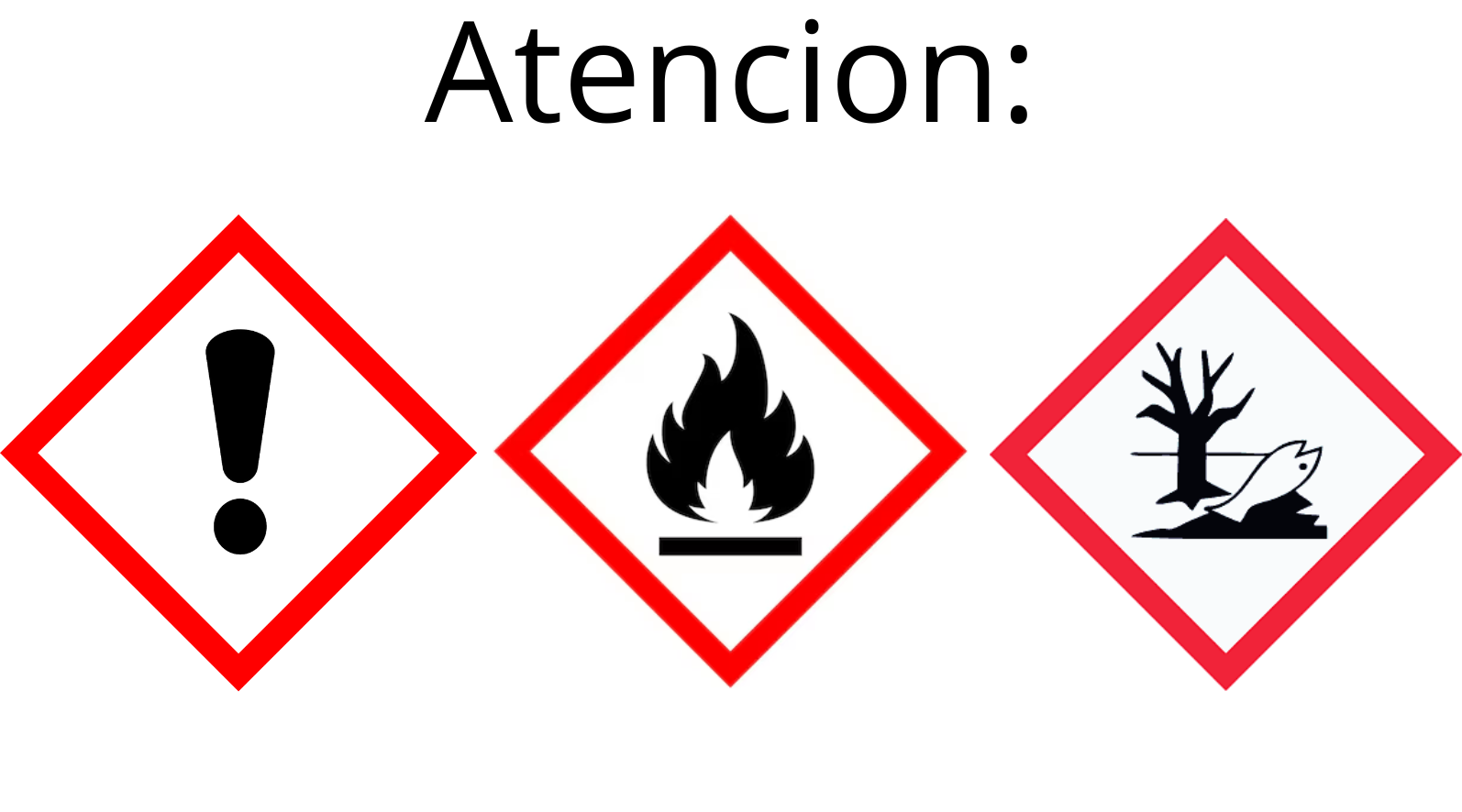 Señales de advertencia