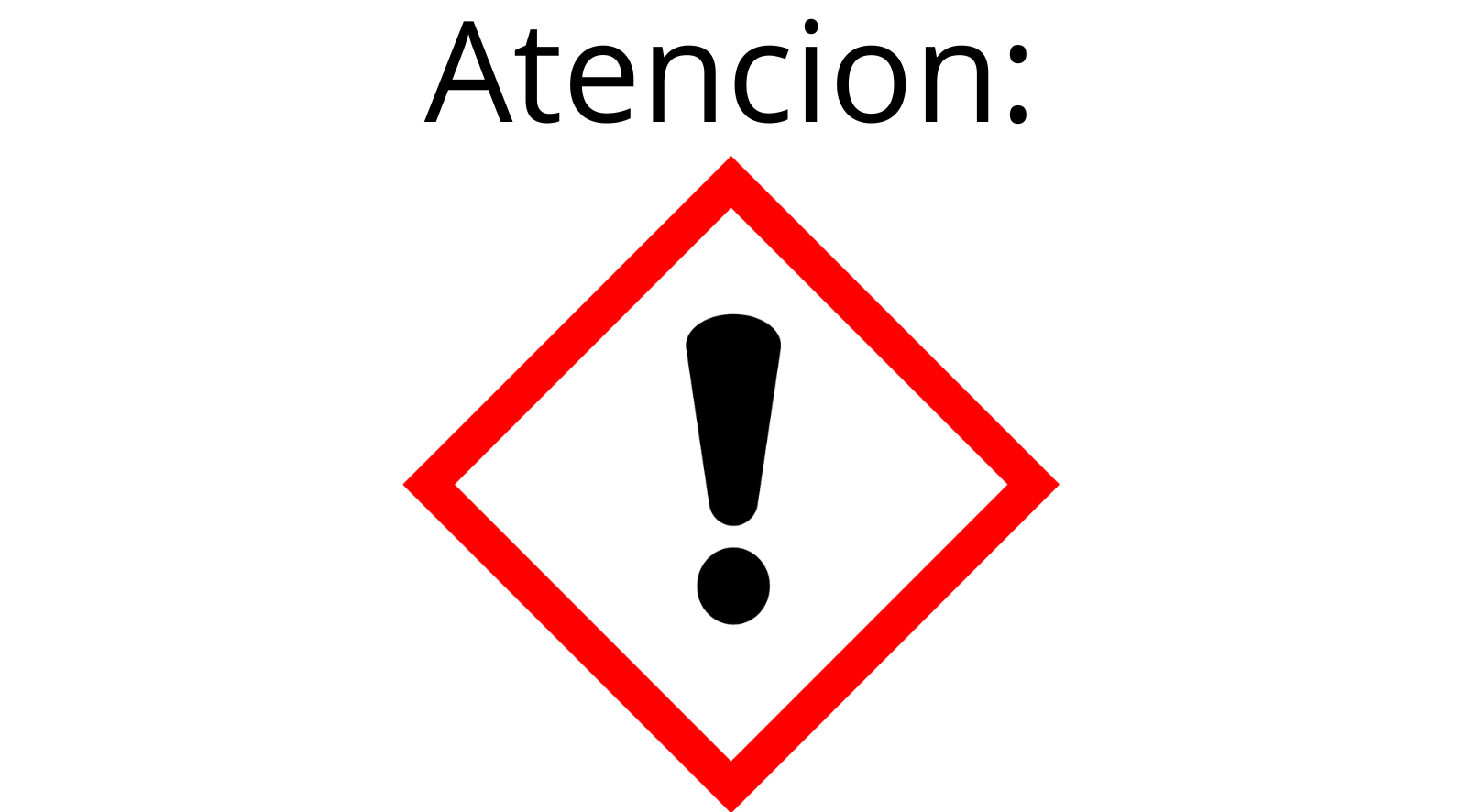 Señales de advertencia